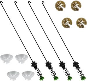 Kit de Varillas de Suspensión para <span class=keywords><strong>Lavadora</strong></span> Eléctrica (Material de Goma) Compatible con Lavadoras <span class=keywords><strong>Whirlpool</strong></span> Maytag - Product Image 1