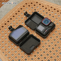 Étui de protection portable en plastique Sunnylife avec cordon, résistant aux chocs, étanche et anti-poussière pour Insta360 Ace/Ace Pro 2/1