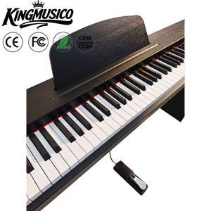 <span class=keywords><strong>Piano</strong></span> numérique 88 touches <span class=keywords><strong>avec</strong></span> puce taïwanaise |   128 polyphonies |   Clavier MIDI USB <span class=keywords><strong>avec</strong></span> interface casque et pédale - Product Image 6