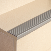 Bande de protection d'escalier en alliage d'aluminium et PVC pour l'extérieur des hôpitaux