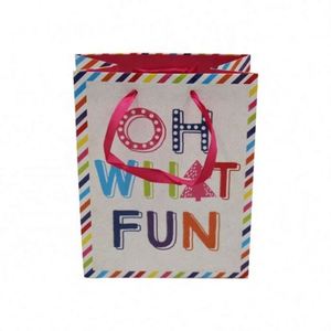 Venta Directa de Fábrica, Bolsa de Papel para Regalo o Compras, Impresa con Logotipo Personalizado - Product Image 3