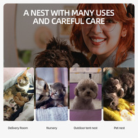Produits pour cages à animaux de compagnie : Enclos circulaire extérieur portable, utilisable comme tente pour chien, chat ou clôture de jeu