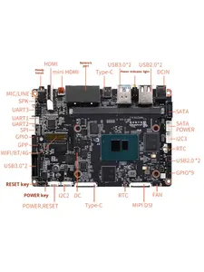 Carte mère industrielle Wind Fire Wheel Youyeetoo K1 <span class=keywords><strong>SBC</strong></span>, carte de développement, architecture X86, processeur central, <span class=keywords><strong>Windows</strong></span> 10 - Product Image 3