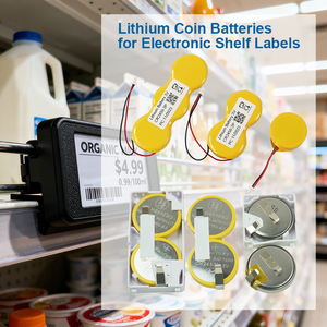 Batterie bouton au lithium Hanshow 3V <span class=keywords><strong>CR2477</strong></span> CR2450 CR2450-3P 1400mAh en gros pour étiquettes de prix électroniques ESL - Product Image 3
