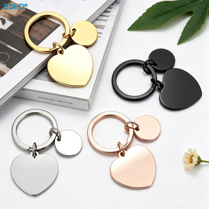 Portachiavi Estetico a Forma di Cuore <span class=keywords><strong>con</strong></span> Doppia Etichetta, Targhetta ID per Animali in Acciaio Inox, Lucidatura a Specchio, Targhetta Personalizzata <span class=keywords><strong>con</strong></span> <span class=keywords><strong>Nome</strong></span> del Cane, Antiperditamento, Pronto per la Spedizione - Product Image 1