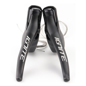 Palanca de <span class=keywords><strong>Freno</strong></span> y Cambio de Bicicleta de <span class=keywords><strong>Carretera</strong></span> SENSAH IGNITE STI 2x9 Velocidades, Compatible con <span class=keywords><strong>Shimano</strong></span> Road 9S - Product Image 1