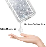 Coque anti-rayures scintillante pour iPhone 18 17 Air 16 15 14 Plus 13 12 11 Pro Max XS XR 8 7 Plus, étui antichoc à paillettes liquides