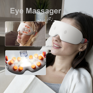 Điện mắt hơi nước Massager căng thẳng cứu trợ rung động với sưởi ấm ai thông minh mắt Massager 3D hơi nước ngủ mặt nạ - Product Image 1