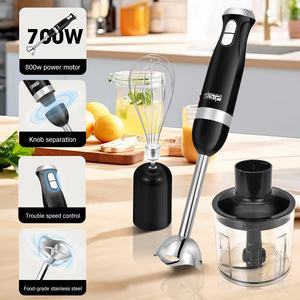 Dsp <b>Hand</b> Blender 600W 6 Speeds With <b>Chopper</b> Whisk And Jug For Kitchen Use - Product Image 3