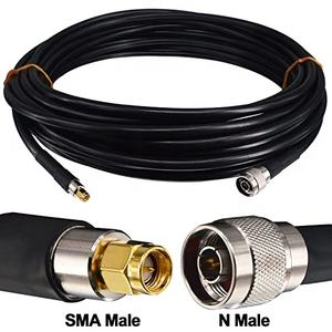Sma N Stecker auf N Typ Stecker Fuß Lmr N-Typ Anschlüsse Cabo Koaxial Lmr Kabel 20M 25 <span class=keywords><strong>M</strong></span> für mobilen Signal verstärker - Product Image 3