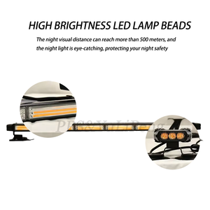 Lumière stroboscopique ambre COB Double face <span class=keywords><strong>clignotant</strong></span> avertissement lumière de dépanneuse d'urgence avec magnétique pour véhicules de sécurité - Product Image 2