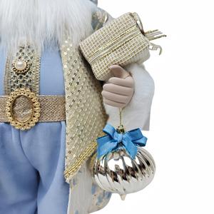 2026新品カスタマイズ45/60cm手作り高級クリスマスデコレーションサンタクロース人形クリスマスギフト手工芸品オーナメントサンタクロース - Product Image 6