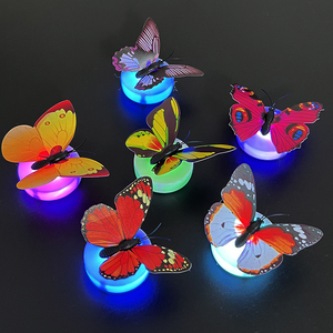 Nouvelle Lampe Papillon Lumineuse 3D Colorée et Tendance 2025 – Décoration Néon pour Chambre, <span class=keywords><strong>Mariage</strong></span>, Fête et Célébrations - Product Image 4
