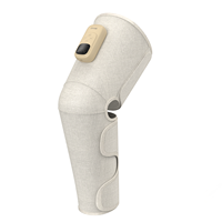 Luftdruck-Waden- und Oberschenkelmassagegerät mit Wärmetherapie und Vibrationsmassage für Fuß und Knie