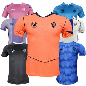 Nueva Camiseta de Fútbol de Tailandia 2025 para Hombre, Uniforme de Fútbol con Nombre de Equipo Personalizado, Secado Rápido y Transpirable, Manga Corta, Verano - Product Image 1