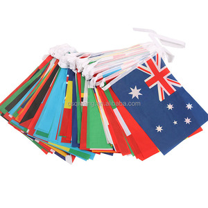 Tùy chỉnh quảng cáo in ngoài Trời Tam giác pennant chuỗi Bunting treo cờ để trang trí - Product Image 1