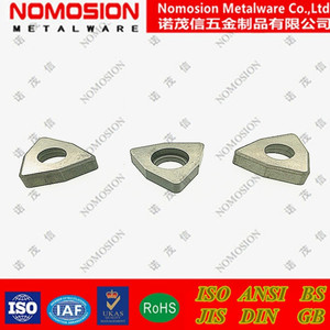 เม็ดมีดคาร์ไบด์สำหรับเครื่องกัด SWW433 HRC60 สำหรับศูนย์เครื่องจักรกลซีเอ็นซี - Product Image 3