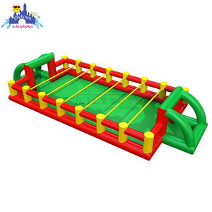 CE al aire libre el campo de fútbol, <span class=keywords><strong>alquiler</strong></span> de fútbol meta para la fiesta de pvc de 0,55mm equipo - Product Image 1