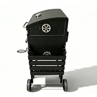 Barbecue au charbon de bois portable robuste nouvellement amélioré pour la cuisine en plein air