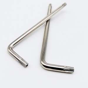 Oem5pc Tournevis en acier T4 <span class=keywords><strong>T5</strong></span> T6 T7 T8 T9 T10 T15 T20 T25 pour vis à tête <span class=keywords><strong>Torx</strong></span> à six lobes, vis de sécurité anti-effraction B - Product Image 4