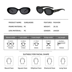 Vintage GM Diseñador Gafas de Sol <span class=keywords><strong>para</strong></span> hombres y mujeres Moda Gafas de sol <span class=keywords><strong>Vogue</strong></span> <span class=keywords><strong>para</strong></span> ambos géneros - Product Image 4