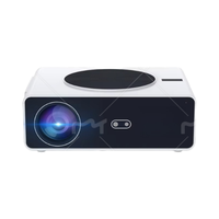 Projecteur LCD intelligent Android à haute luminosité avec résolution Full HD, objectif à mise au point automatique, lampe LED pour salle de classe, réunion, utilisation en extérieur