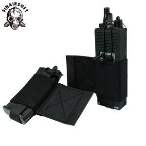 Pochette tactique en nylon et polyester Molle pour chargeur avec cordon antichoc pour accessoires de gilet de chasse - Product Image 1