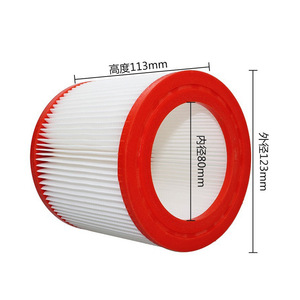 เครื่องดูดฝุ่นกรอง 113 มม.H 123 มม. OD 80 มม.ID ประสิทธิภาพสูงสำหรับ YLW6263 95E YL6253 6218 ใช้ในบ้าน - Product Image 1