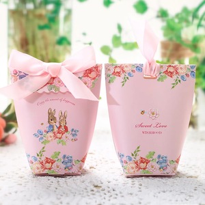 Bolsa De Dulces Para Boda Gros Papier Cadeau Sac De Bonbons <span class=keywords><strong>Goodies</strong></span> Traiter Sac Avec Ruban - Product Image 5