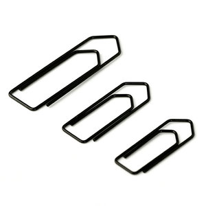 Criativo Forma Metal Oco Clipe de Papel em 42mm 32mm 28mm Tamanhos-Diversos Tipos de Clipes - Product Image 2