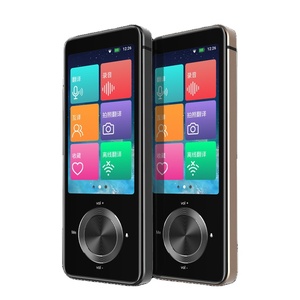 Traductor de Voz Inteligente Portátil con IA de 137 Idiomas, Traductor M9 para Guía Turístico, Traducción Simultánea, Reuniones, En Línea y Fuera de Línea - Product Image 1