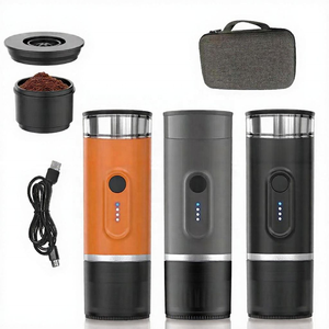 Cafetera Inalámbrica de Cápsulas de Plástico, Carga USB, Portátil 2 en 1, Funciona con Batería, Profesional, 15 Bares, Espresso Portátil - Product Image 6