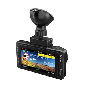 กล้องติดรถยนต์ 3-in-1 รุ่น HD302S ความละเอียด FHD1080P พร้อม GPS, เครื่องตรวจจับเรดาร์, หน้าจอ IPS LCD, G-sensor, รับประกัน 12 เดือน - Product Image 1
