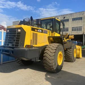 Offre Spéciale chargeuse sur pneus <span class=keywords><strong>Komatsu</strong></span> wa470 <span class=keywords><strong>wa500</strong></span> d'occasion à Shanghai Yard en bon état à bas prix - Product Image 1