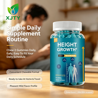 Gummies de calcium à marque privée OEM pour adultes, enrichies en vitamines D3, K2 et magnésium, favorisant la santé et la force osseuses, complément alimentaire