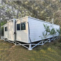 Maison conteneur mobile extensible en acier ZhongHao 20FT 40FT avec panneaux sandwich, design moderne respirant, hôtel, appartement, villa, magasin