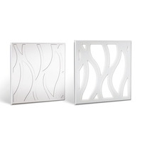 Panneaux de plafond carrés ignifuges de luxe pour hôpital, impression personnalisée, 600x600 mm, en alliage d'aluminium, décoratifs