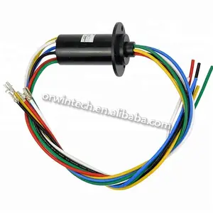 6 Way Each 30A 250Rpm 600 VDC/VAC Wind Generator Conductive Slip Ring FOR Wind Turbine