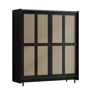 Armario de Estilo Japonés de Madera Maciza Retro con Diseño Extraíble para Almacenamiento en el Dormitorio - Product Image 4