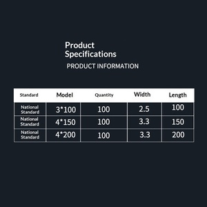 Fascette in nylon colorate con fibbia per fissaggio, tenditori per cavi, etichette per cablaggi, fascette in plastica da 2,5-3,3 mm di larghezza, 100-200 mm - Product Image 2