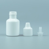 Petites bouteilles de laboratoire en plastique de 10ml contenant de stockage de liquide avec flacon compte-gouttes d'échantillon