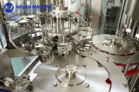 Projet d'usine d'eau pure économique Machine de remplissage d'eau à petite échelle entièrement automatique pour bouteilles
