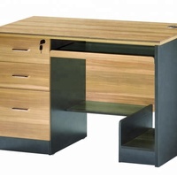 Escritorio de Computadora de Madera Económico para Oficina, Diseño Duradero MIGE, 1200x600x760mm, Garantía de 3 Años, Incluye Bandeja para Teclado y Soporte para CPU