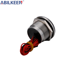 Interruptor piezoeléctrico impermeable industrial de 22mm y 12V IP68, alta durabilidad para sistemas de control de equipos, instalaciones eléctricas - Product Image 3