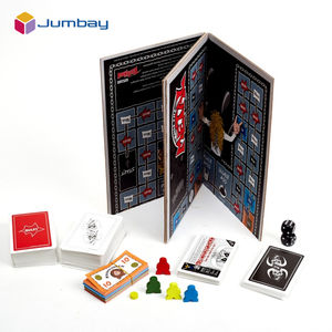 <span class=keywords><strong>Gioco</strong></span> <span class=keywords><strong>da</strong></span> tavolo fabbrica personalizzato stampato <span class=keywords><strong>strategia</strong></span> di lusso basato semplice <span class=keywords><strong>gioco</strong></span> <span class=keywords><strong>da</strong></span> tavolo con la carta di plastica e pezzi di legno accessori - Product Image 3