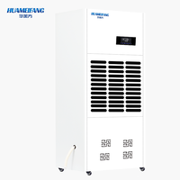Nouveau déshumidificateur industriel électrique 220V/380V à économie d'énergie avec réfrigérant R410A, dégivrage automatique, 288 litres/jour, métal, 0-50 dB