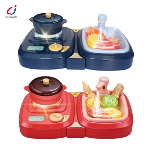 Chengji bambini <span class=keywords><strong>mini</strong></span> giochi di imitazione set da cucina giocattoli educativi in plastica <span class=keywords><strong>mini</strong></span> set da cucina giocattolo con rubinetto di circolazione e spray - Product Image 4