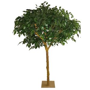 Thu nhỏ trang trí nội thất nhân tạo <span class=keywords><strong>Banyan</strong></span> <span class=keywords><strong>Tree</strong></span> màu xanh lá cây nhân tạo thực vật để bán - Product Image 1