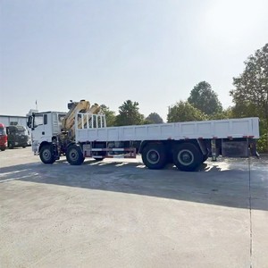 Grue montée sur camion Shacman 8x4 16 tonnes à bras pliant, prix usine, à vendre - Product Image 5
