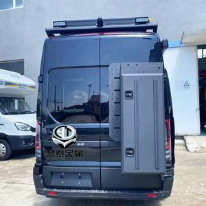 안전한 잠금 장치가 있는 고강도 알루미늄 공구함, RV 픽업트럭 및 야외용 밴 후면 보관함 - Product Image 3